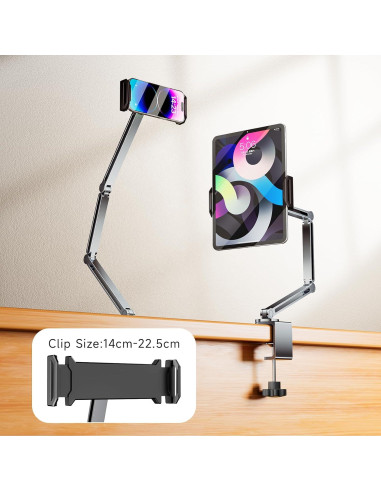 Soporte de Mesa YICOSUN D2 Ajustable 360 para Tabletas