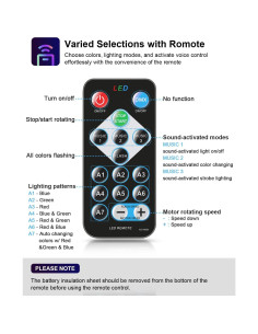 Luces de Fiesta Luditek - 4 Luces de Bola de Disco DJ 2