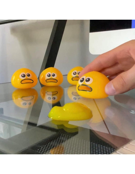 Bola de Estrés Puking Ball - Juguete Sensorial No Tóxico