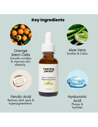 Suero Iluminador Vitamina C Stem-C 30ml - Hidratante Antienvejecimiento