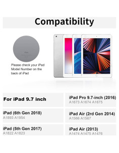 Funda Teclado NOKBABO para iPad Pro 9.7" con Smart Folio 2