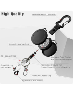 Soporte de identificación ELV con cordón Dyneema 81 cm 2