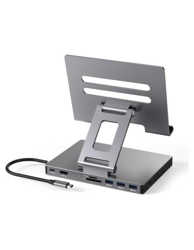 Soporte Hub USB C NXPGKEA 8 en 1 para iPad Pro 4K 60Hz