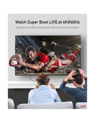 Cable USB C a HDMI uni 2 Pack 4K 60Hz 2m Gris