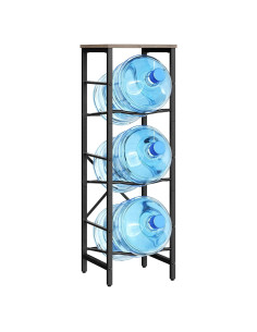 Soporte para Botellas HOOBRO 3 Niveles Industrial Greige