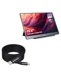 Cable BoxWave USB-C a USB-C 3m 100W para Lepow E5 Gamut