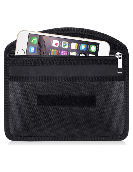 Bolsa Faraday Tamfile a Prueba de Fuego 21.5x11.4cm Negra