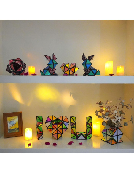 TOSY Pirámide Magnética de Piedra - 24 Piezas, 243 Imanes TOSY Pirámide Magnética de Piedra - 24 Piezas, 243 Imanes