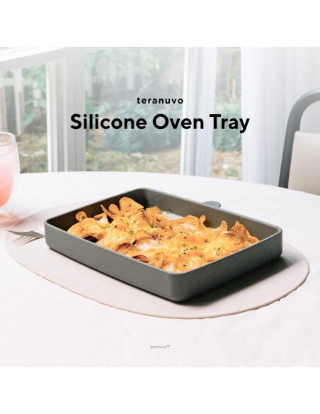 Bandeja de silicona Teranuvo para BALMUDA The Toaster Gris
