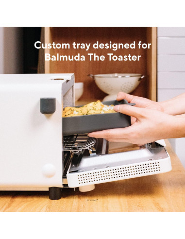 Bandeja de silicona Teranuvo para BALMUDA The Toaster Gris