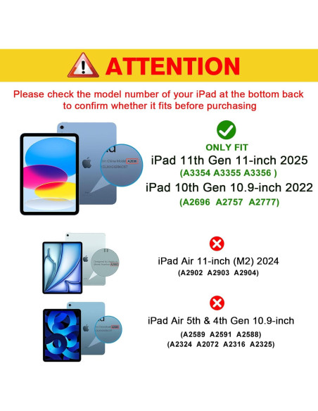 Protector de Pantalla ProCase para iPad A16 11" 2025 HD