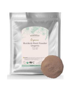 Polvo de Raíz de Bardana Orgánica Starwest Botanicals 0.45 kg