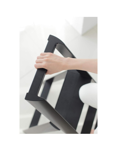 Escalera de Paso Hasegawa Lucano 3 Peldaños Negra