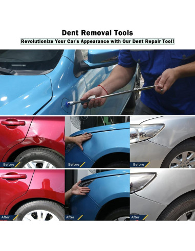 Kit de Reparación de Abolladuras Super PDR 93 Piezas