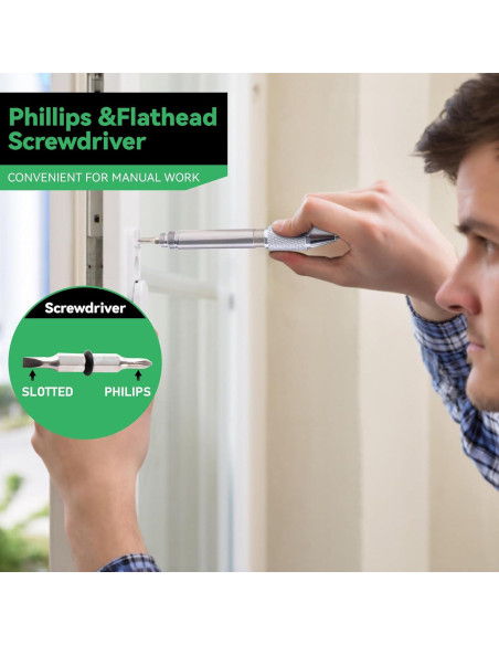 Bolígrafo Multitool 9 en 1 DETDLIB con Luz LED Azul