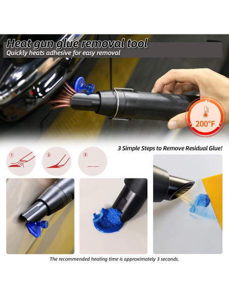 Kit de Reparación de Abolladuras Super PDR 93 Piezas