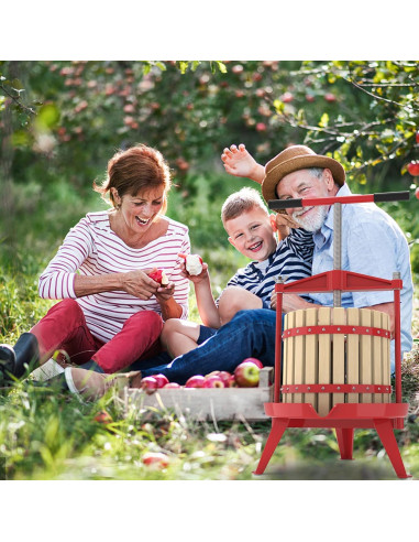 Prensa de Frutas SQUEEZE master - 12L - Barra en T - Rojo