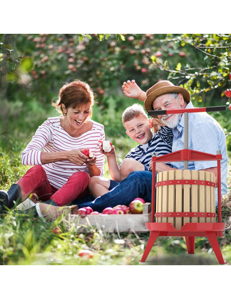 Prensa de Frutas SQUEEZE master - 12L - Barra en T - Rojo