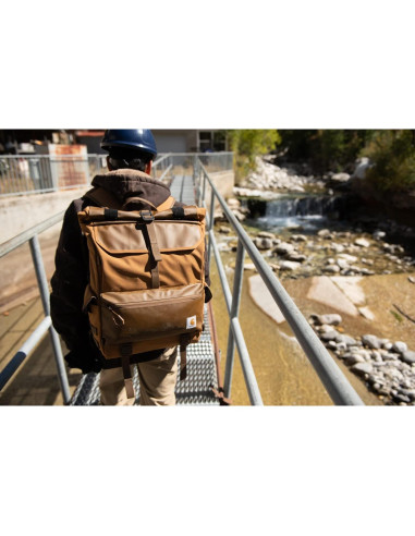 Mochila Carhartt 40L Nylon Impermeable con Funda para Laptop 17