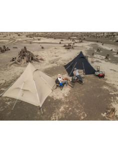 Tienda Pirámide DOD para Camping 4 Personas - Fácil Montaje 2