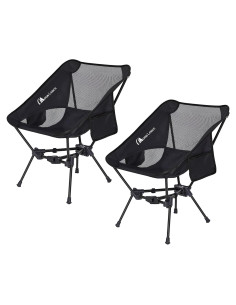 Silla de Camping Plegable MOON LENCE Triángulo 2 Paquete