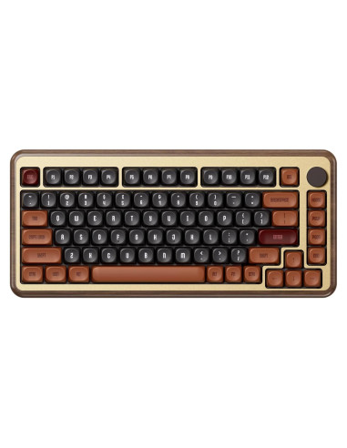 Teclado Mecánico Akko MU02 75% RGB Inalámbrico Otoño