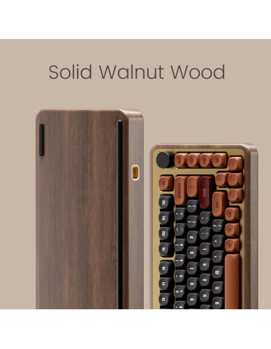 Teclado Mecánico Akko MU02 75% RGB Inalámbrico Otoño