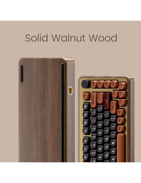 Teclado Mecánico Akko MU02 75% RGB Inalámbrico Otoño