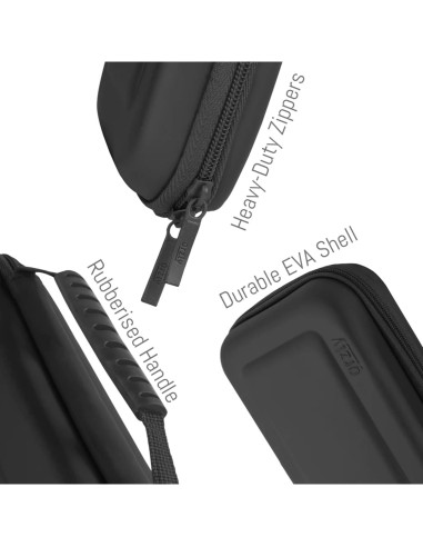 Funda Orzly para Nintendo Switch y Switch OLED - Negra