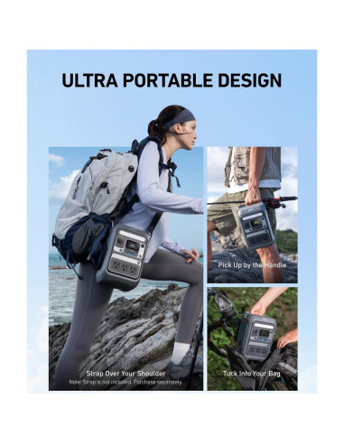 Estación de Energía Portátil Anker SOLIX C300 288Wh 300W