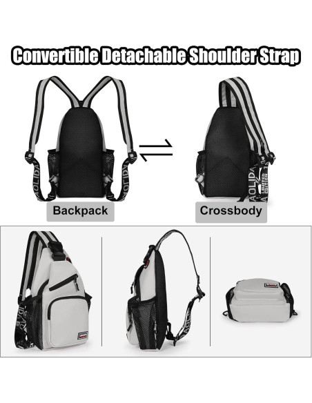 Bolsa Cruzada VALUEQLO Unisex Multifuncional con Auriculares Bolsa Cruzada VALUEQLO Unisex Multifuncional con Auriculares