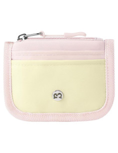 Billetera delgada Babysun con RFID y anillo para llaves