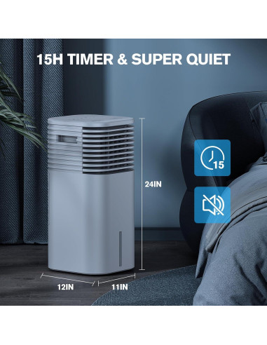 Aire Acondicionado Portátil FLOWBREEZE DL3 3 en 1 65W