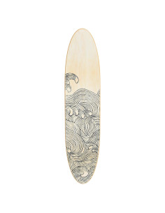 Tablero de Surf Decorativo Creative Co-Op 166.6 cm Madera