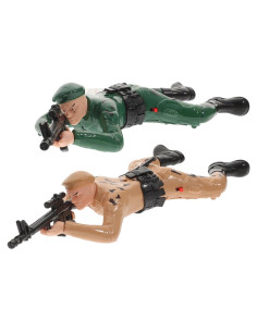 Juguetes de Soldados de Plástico Gadpiparty con Luz y Sonido