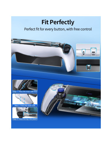 FYOUNG Estuche y Accesorios para Controlador PS Portal