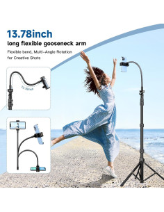 Trípode para Teléfono Victiv 85" (215,9 cm) con Control Remoto 2