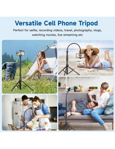 Trípode para Teléfono Victiv 85" (215,9 cm) con Control Remoto