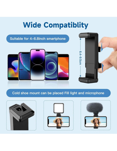 Trípode para Teléfono Victiv 85" (215,9 cm) con Control Remoto