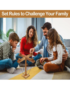 Juego de Lanzamiento de Aros Nanoable Grande para 2-4 Jugadores 2