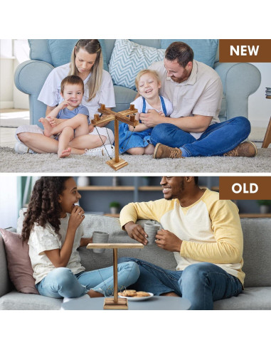 Juego de Lanzamiento de Aros Nanoable Grande para 2-4 Jugadores