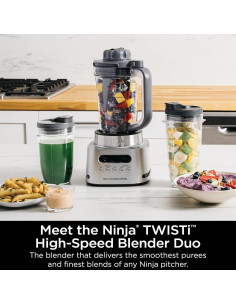 Licuadora Ninja SS151 TWISTi 1600W 1L 5 Funciones Platino 2