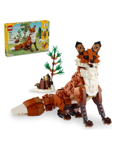 LEGO Creator 3 en 1 Animales del Bosque Zorro 667 Piezas
