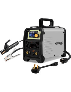 Soldador de arco MMA 140A HANSNOKTECH portátil 110/220V 2