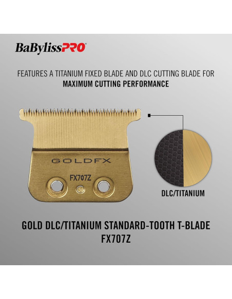 Cuchillas de Repuesto BaBylissPRO FX707Z Dientes Estándar