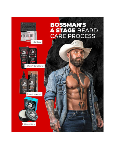 Bálsamo para Barba Bossman G. Bálsamo Mágico 80g