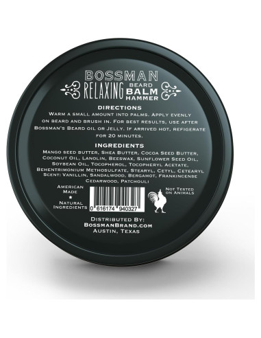 Bálsamo para Barba Bossman G. Bálsamo Mágico 80g