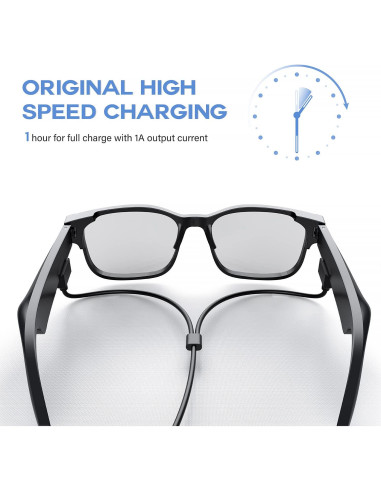 Cargador TUSITA para Gafas Razer Anzu - 1M Carga Rápida