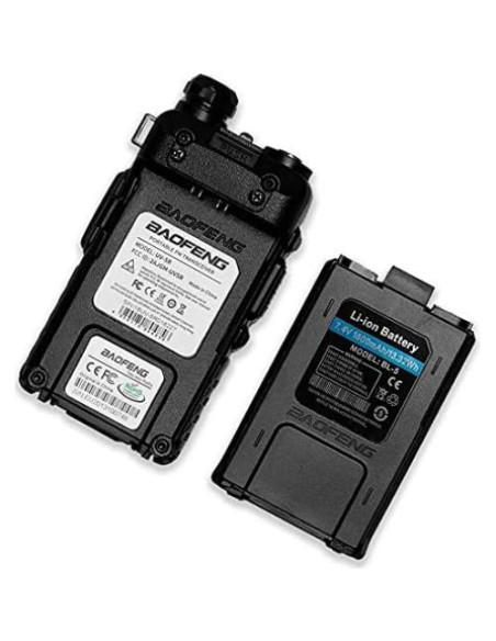 Radio Bidireccional Baofeng UV-5R Doble Banda 144-450MHz