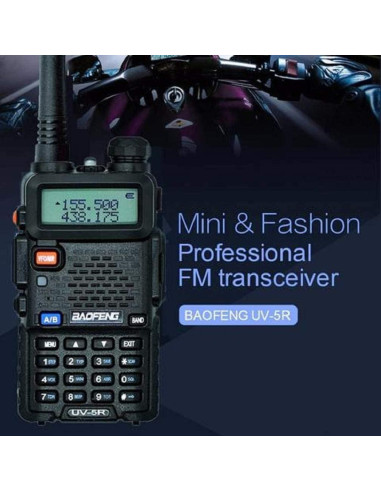 Radio Bidireccional Baofeng UV-5R Doble Banda 144-450MHz